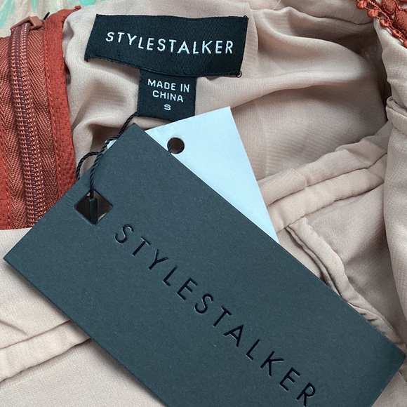 NWT Stylestalker Laylor Circle Lace Mini Dress in Sedona - Picture 9 of 9